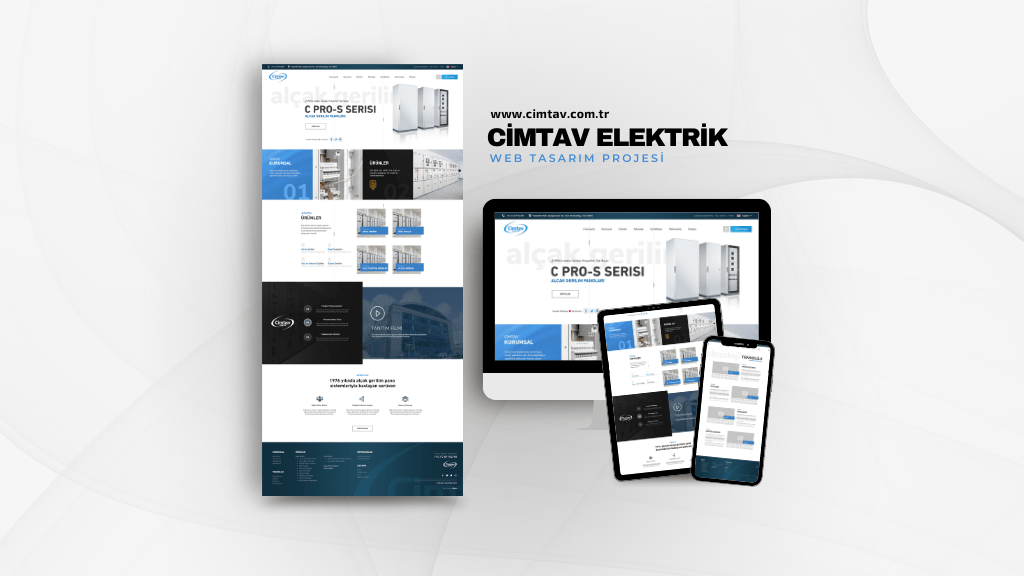 cimtav elektrik web tasarim sunum