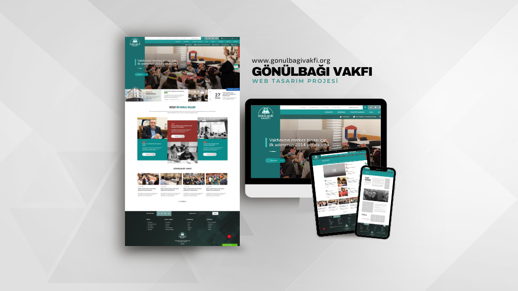 gonulbagi vakfi web tasarim sunum