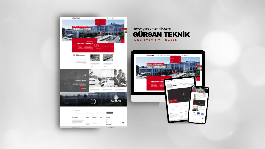 gursan teknik web tasarim sunum