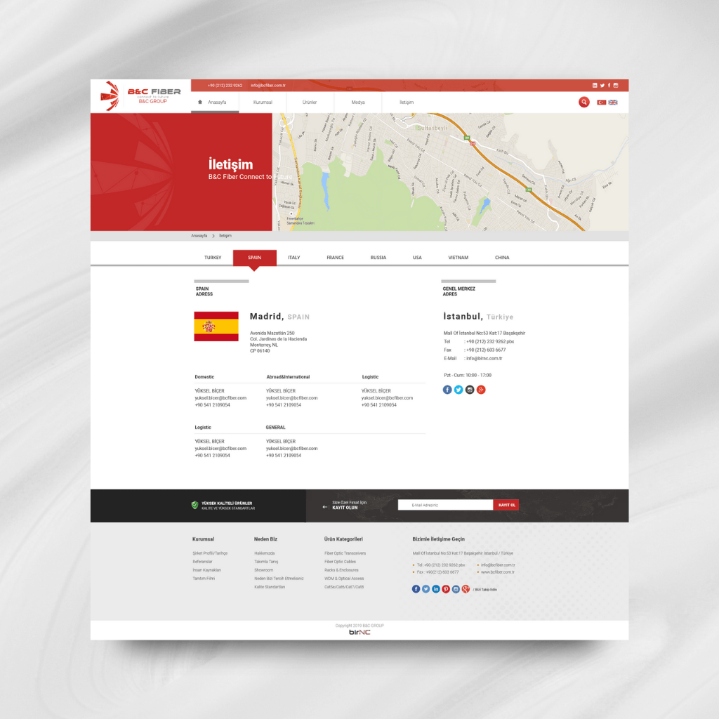 BC Fiber Web Tasarım İletişim