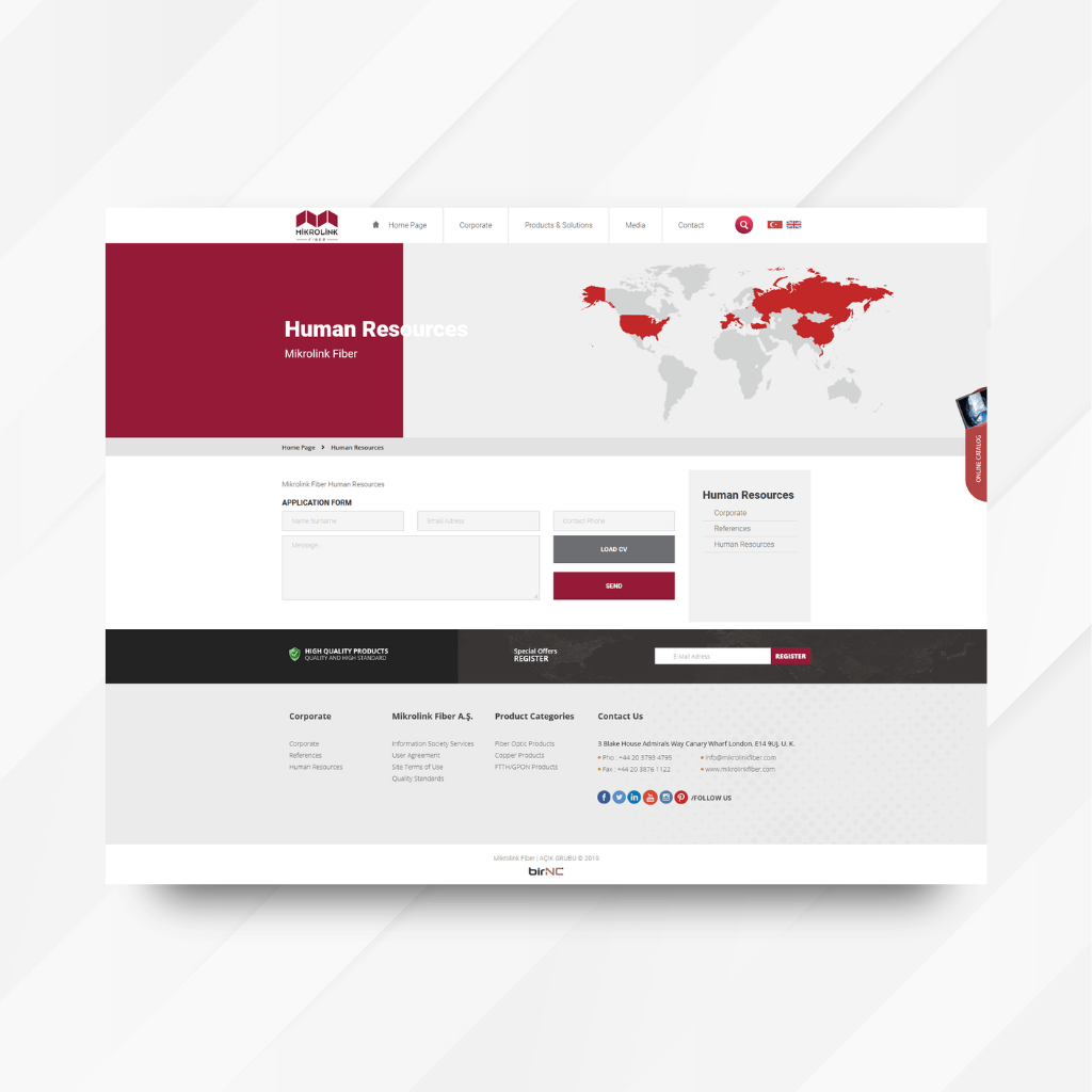 Mikrolink Fiber Web Tasarım İnsan Kaynakları