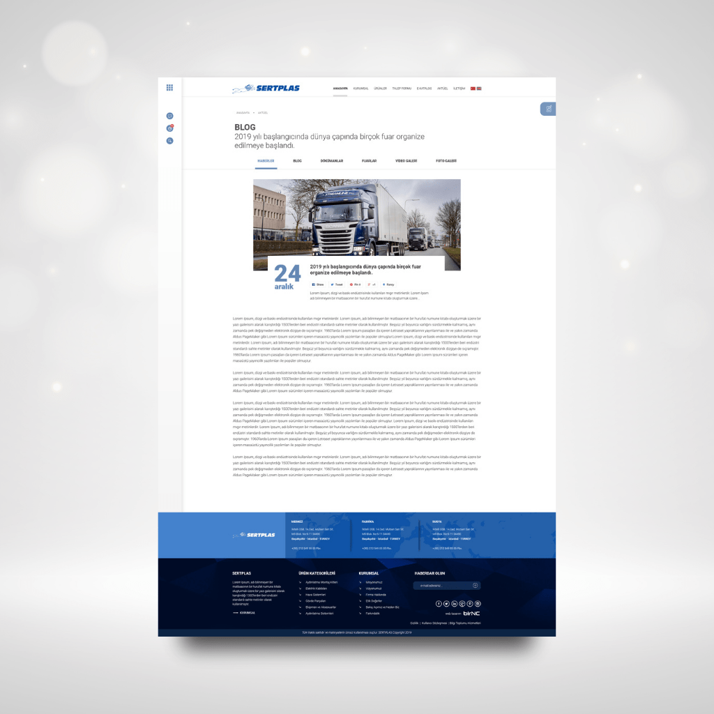 Sertplas Web Tasarım Blog Detay