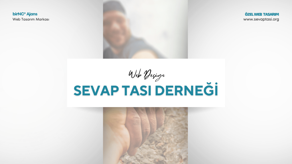 Sevap Tası Dernek Web Tasarım Sunum Kapak