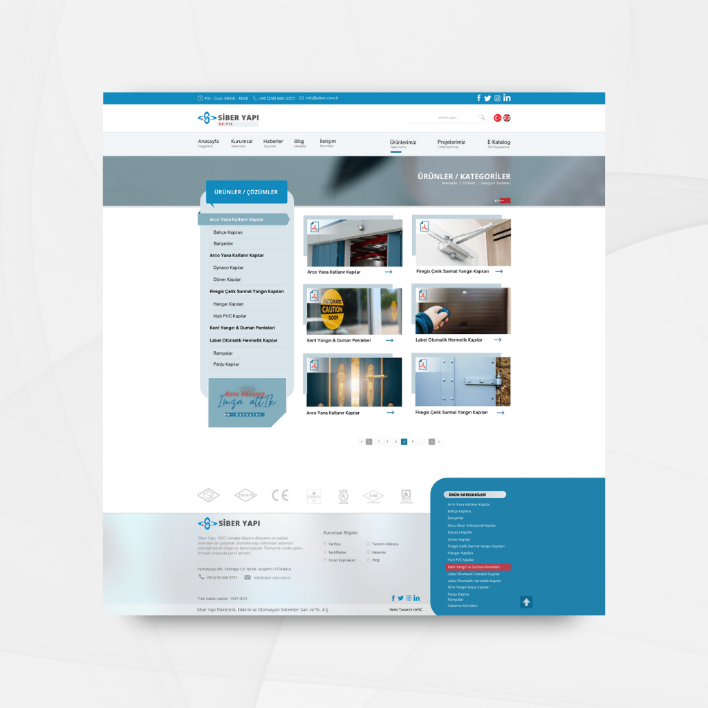 Siber Yapı Ürünler Web Tasarım