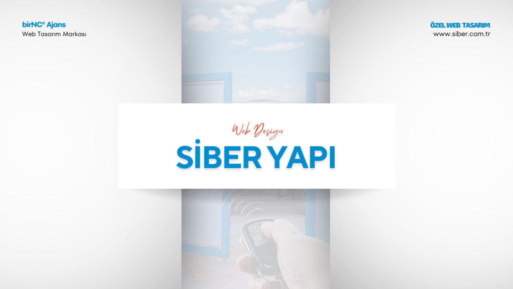 Siber Yapı Web Sitesi Sunum Kapak