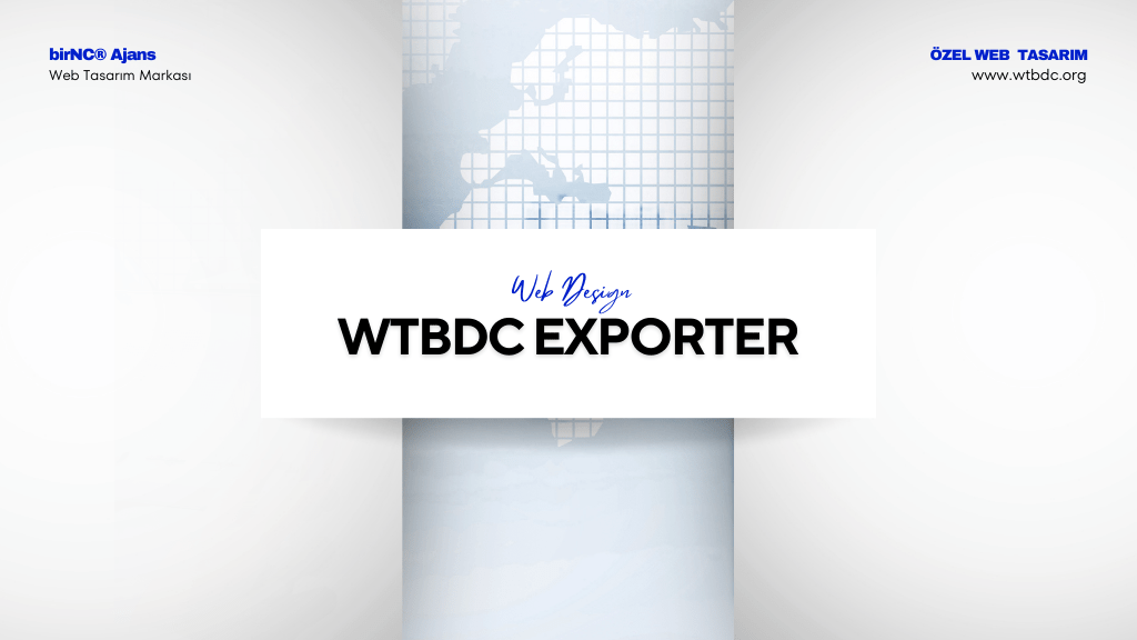 WTBDC Exporter Sunum Kapak